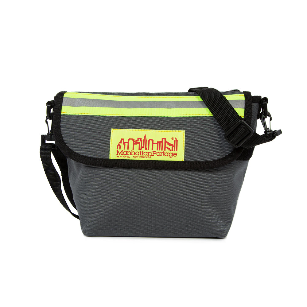 Manhattan Portage College Place Handlebar Bag W/Vinyl Lining Grey