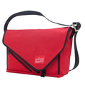 Manhattan Portage Flatiron Messenger Bag (LG) (15 in.) RED RED BLK