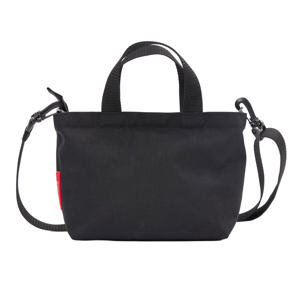 Manhattan Portage Micro Portage Tote Black Back with Strap