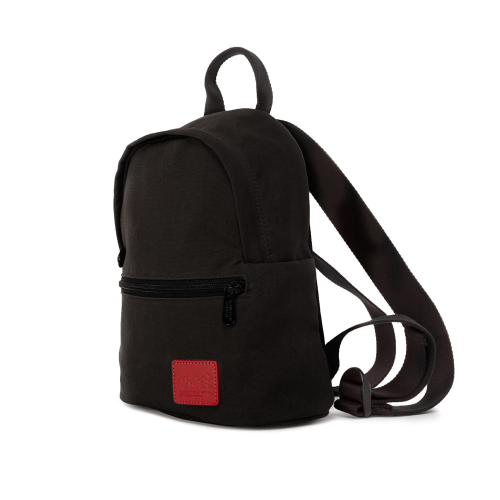 Manhattan Portage Waxed Nylon Randall's Island Backpack Black