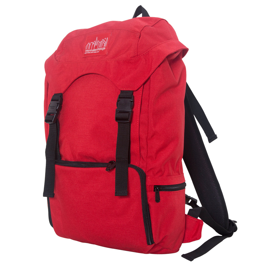 Manhattan Portage Hiker Backpack 3 Red Angle