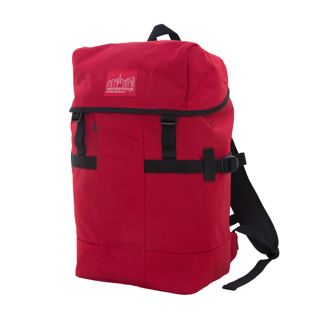 Manhattan Portage Greenbelt Hiking Backpack Red