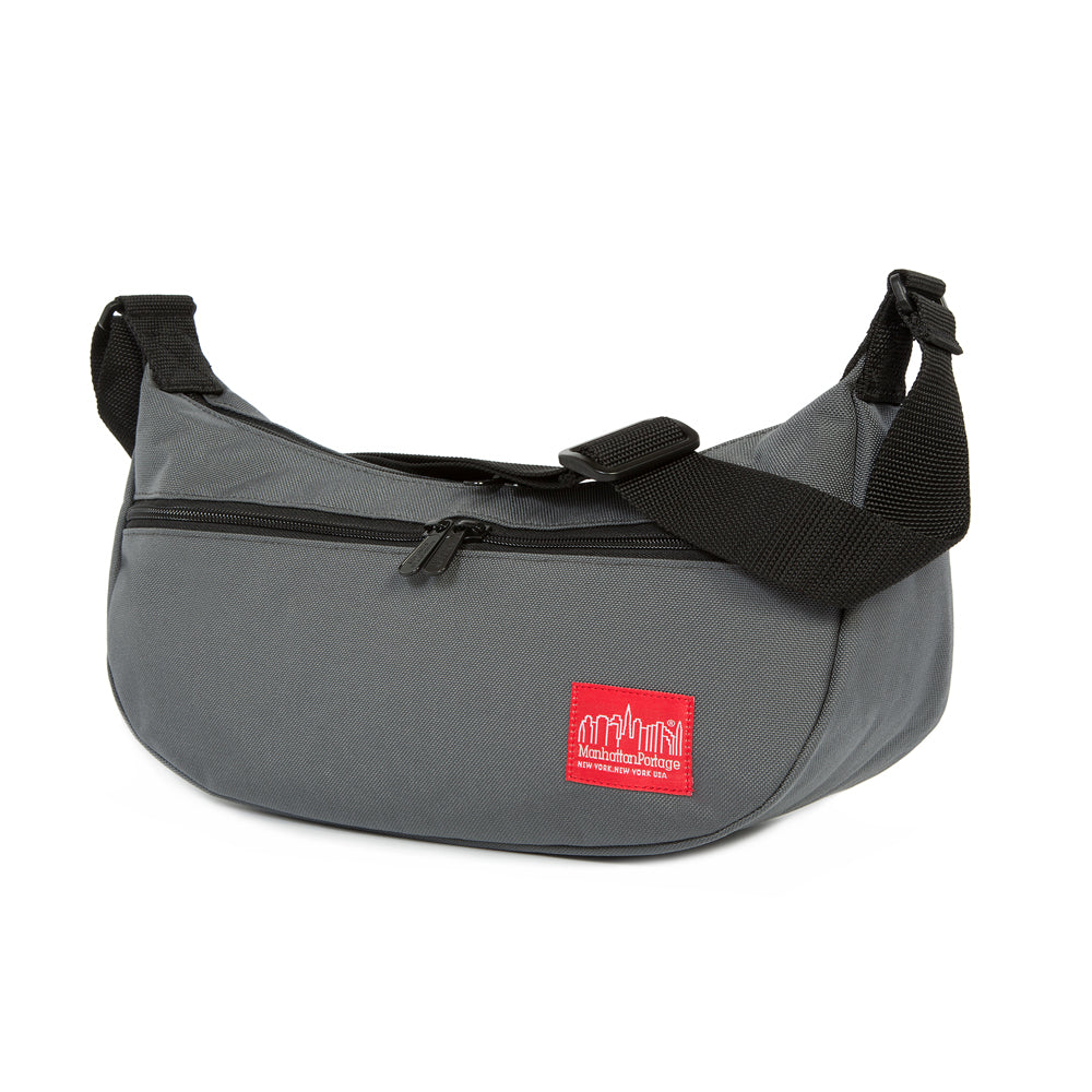 Manhattan Portage Crescent Street Shoulder Bag Grey