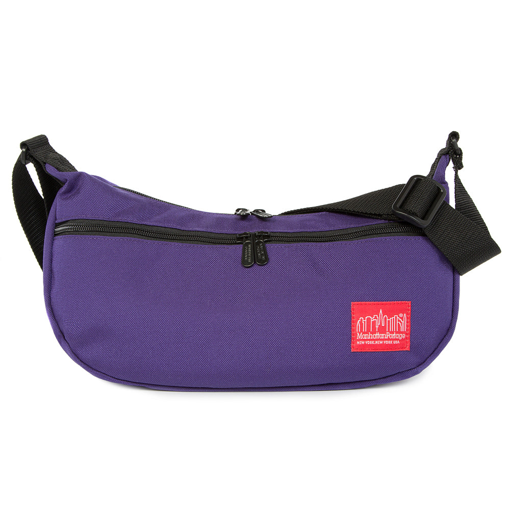 Manhattan Portage Crescent Street Shoulder Bag Purple