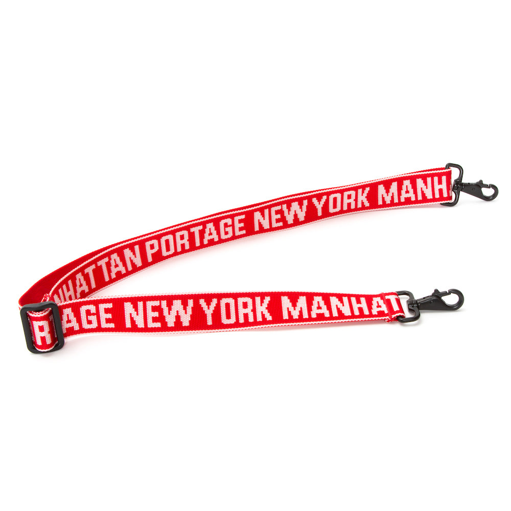 Manhattan Portage Emblem Adjustable Shoulder Strap (M) Red