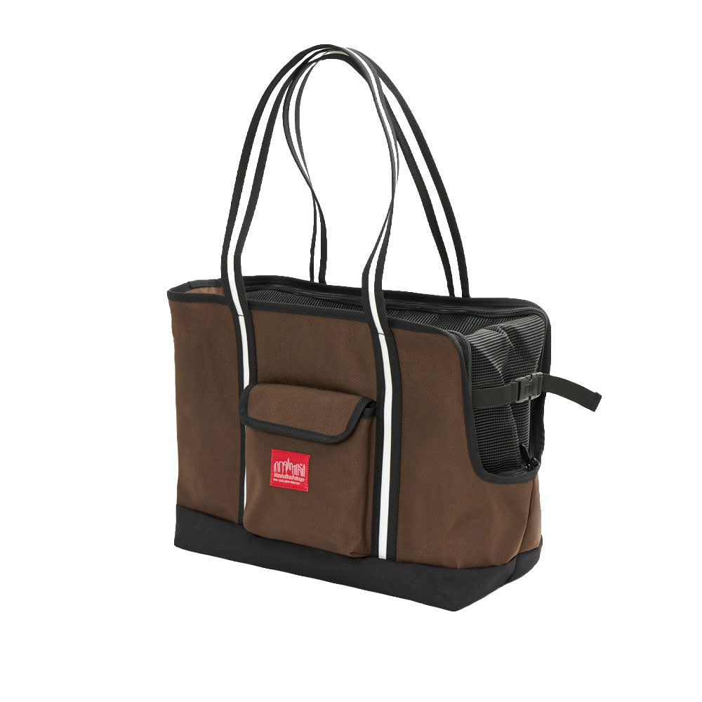 Manhattan Portage Pet Carrier Tote Bag Ver. 4 DBR/BLK angle