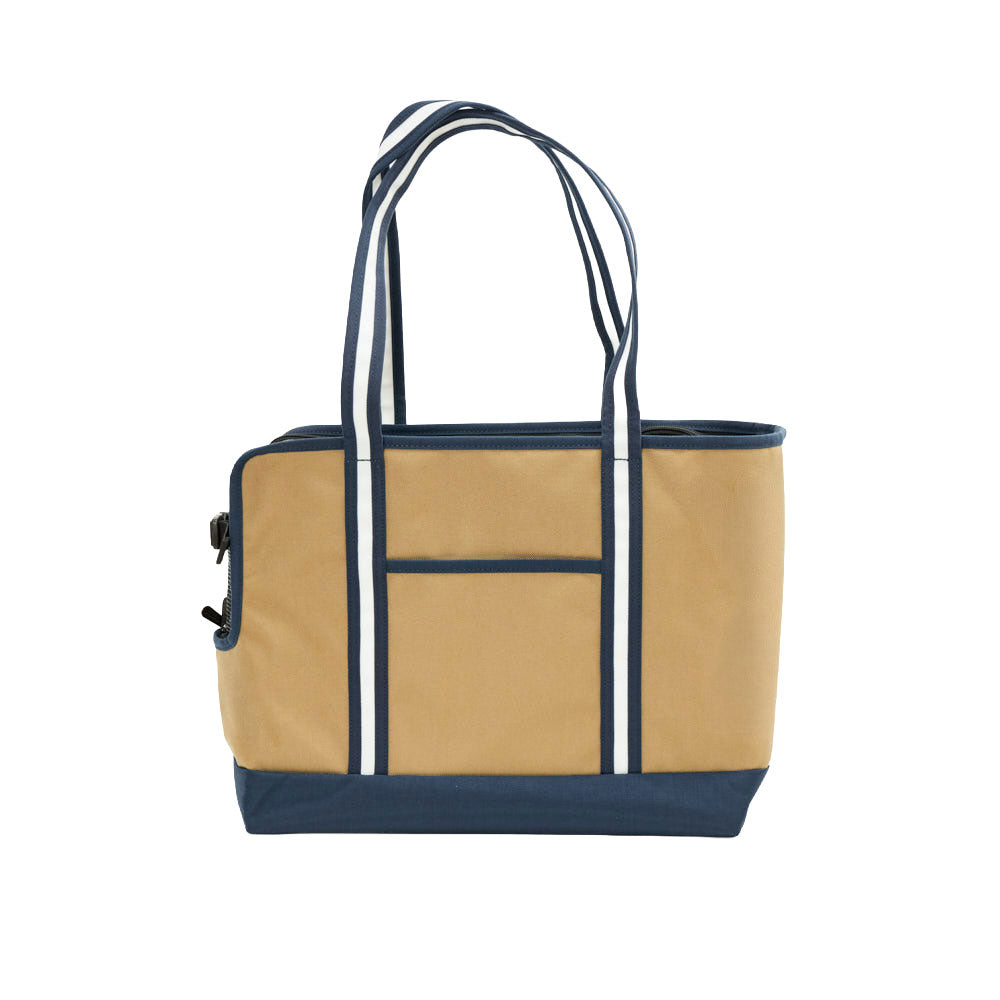 Manhattan Portage Pet Carrier Tote Bag Ver. 4 BEI/NVY back