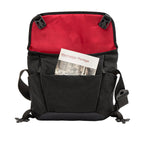 Manhattan Portage Redux Messenger Bag JR Ver 2 with books in front pocket