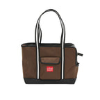 Manhattan Portage Pet Carrier Tote Bag Ver. 4 DBR/BLK front