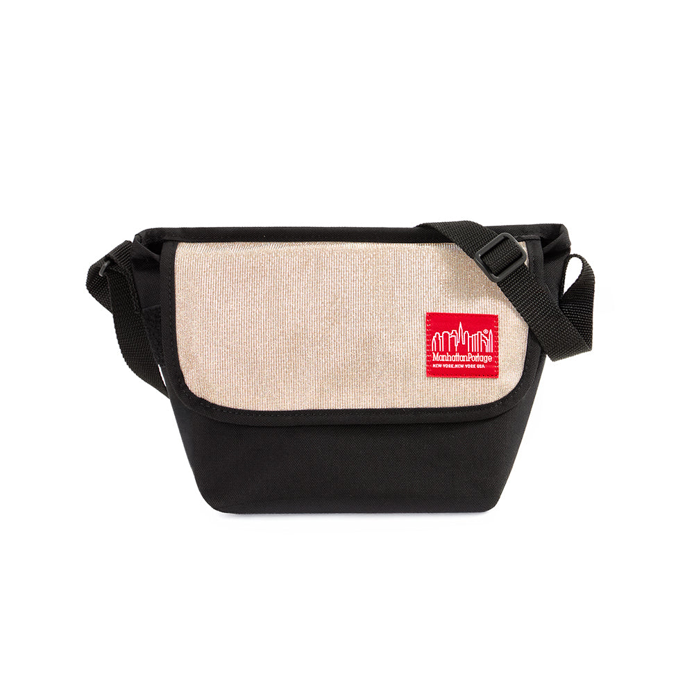 Manhattan Portage Midnight Mini NY Messenger Bag Ver. 2 champagne front