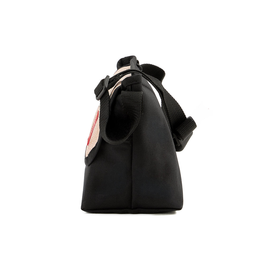 Manhattan Portage Midnight Mini NY Messenger Bag Ver. 2 champagne side