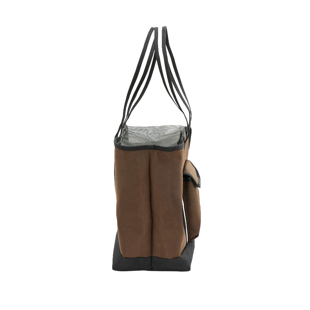 Manhattan Portage Pet Carrier Tote Bag Ver. 4 DBR/BLK side 2