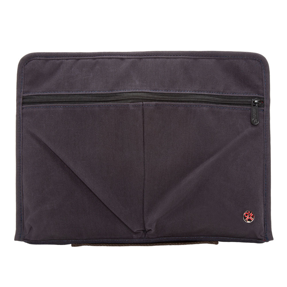 Manhattan Portage Waxed Nylon Woodlawn Portfolio Navy