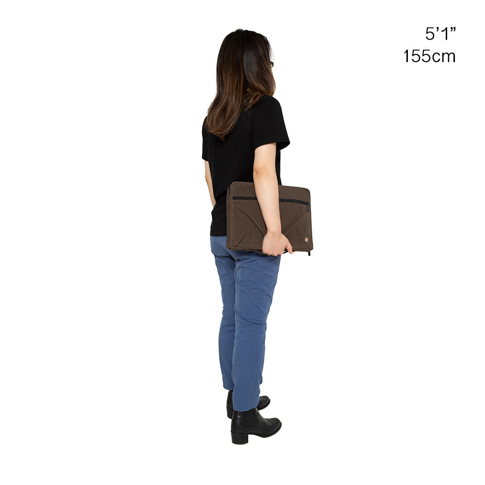 Manhattan Portage Waxed Nylon Woodlawn Portfolio