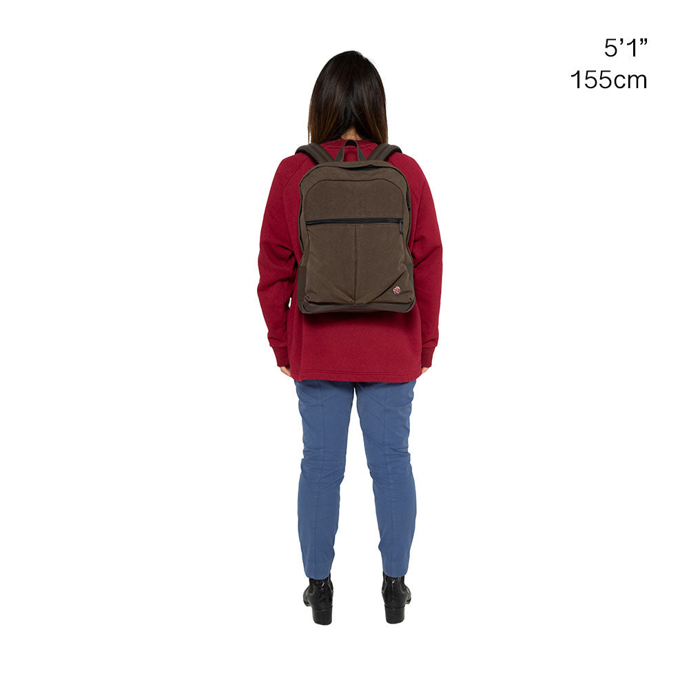 Manhattan Portage Waxed Nylon Woodhaven Backpack