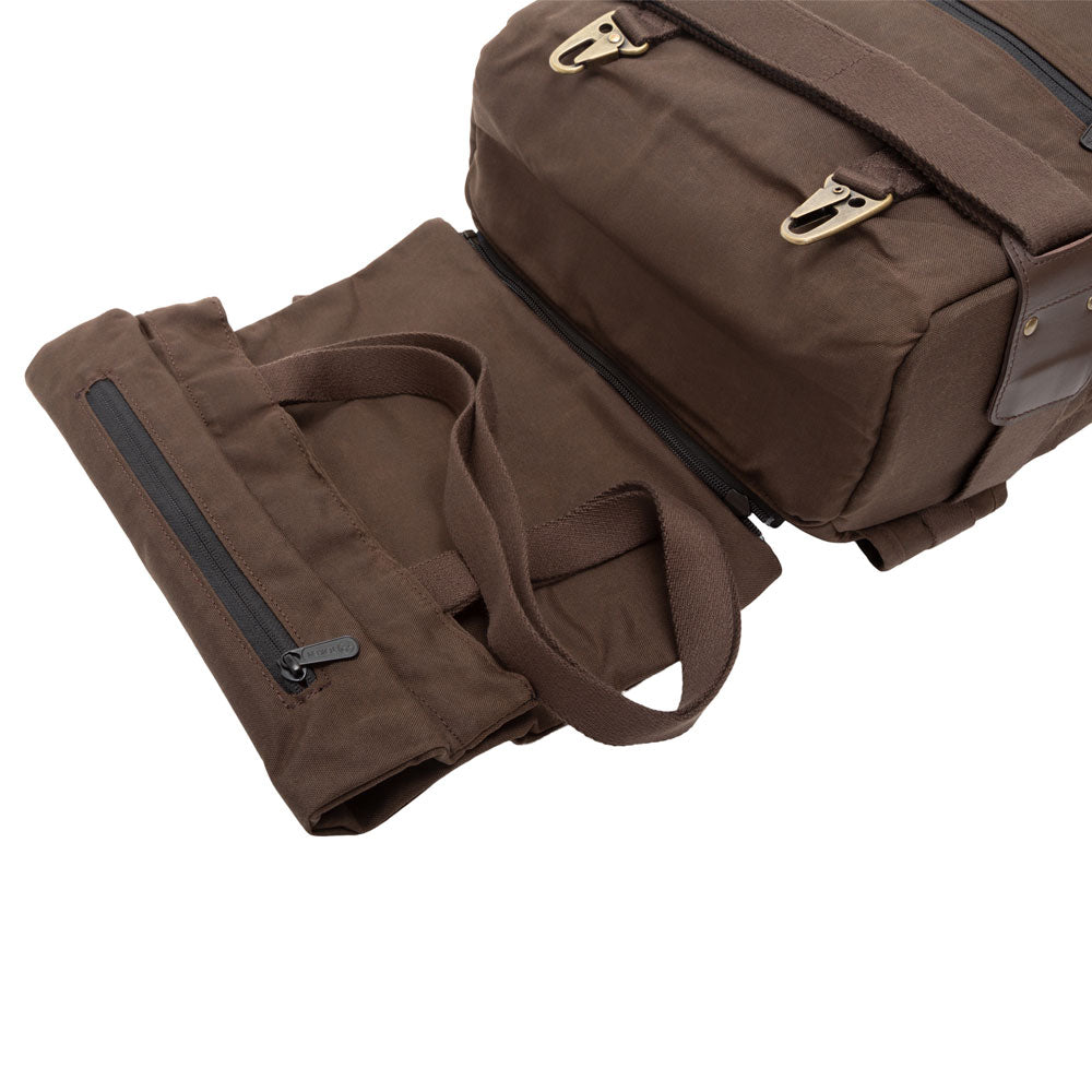 Manhattan Portage Waxed Nylon Dekalb Backpack