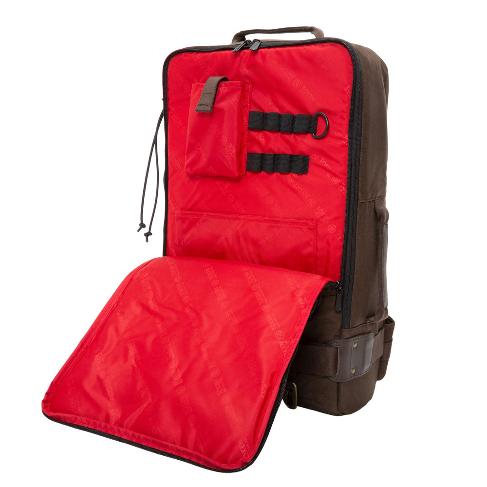 Manhattan Portage Waxed Nylon Dekalb Backpack