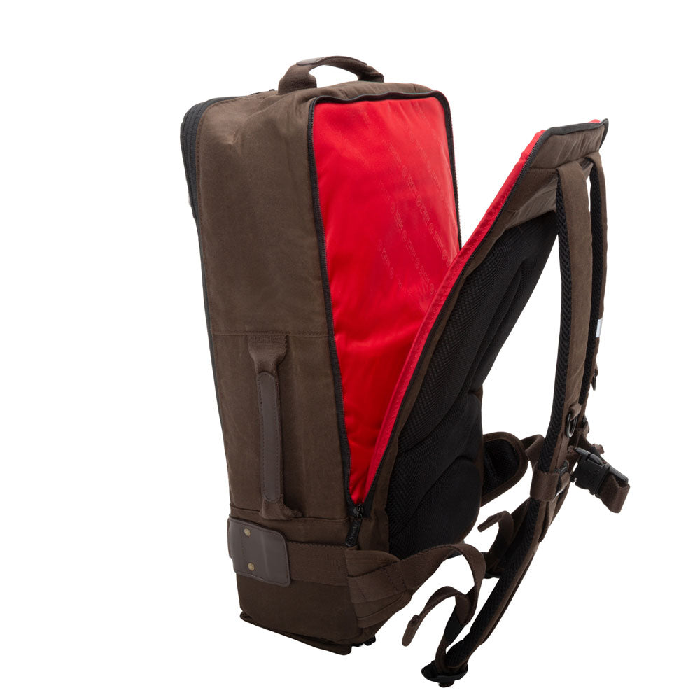 Manhattan Portage Waxed Nylon Dekalb Backpack