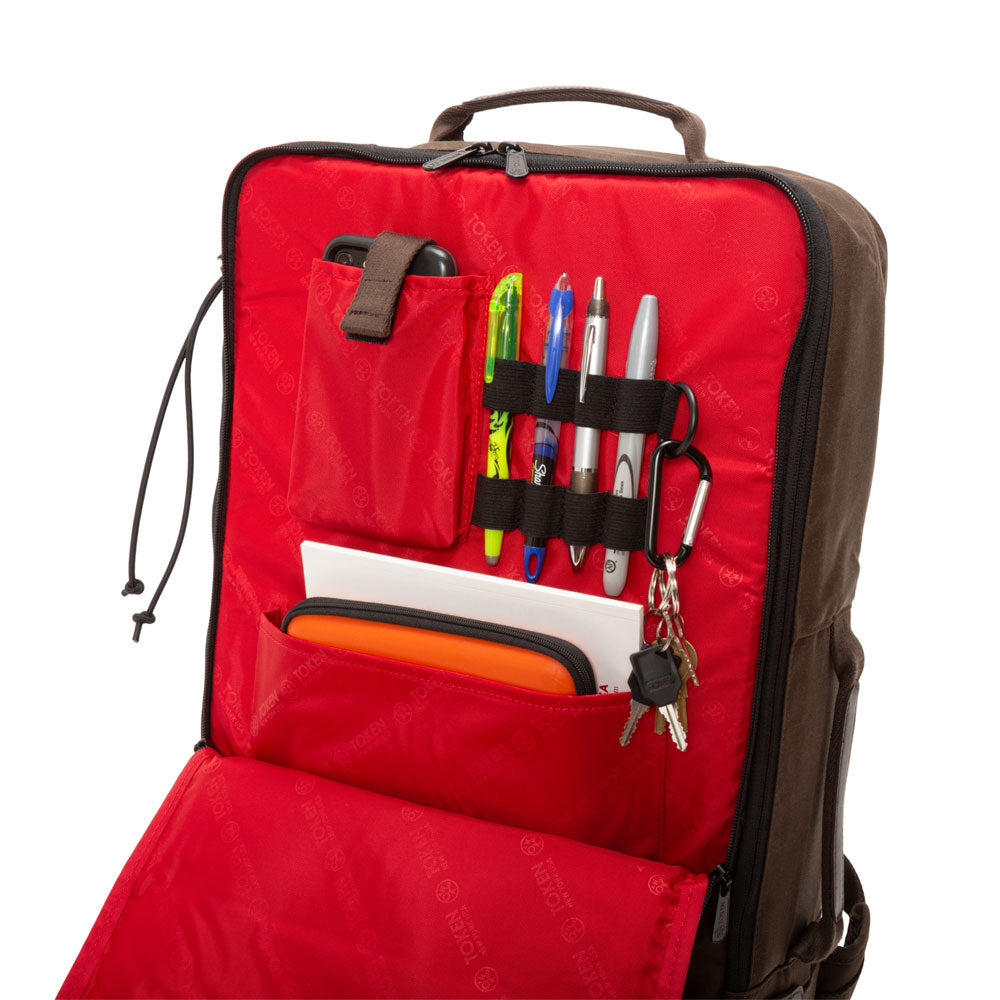 Manhattan Portage Waxed Nylon Dekalb Backpack