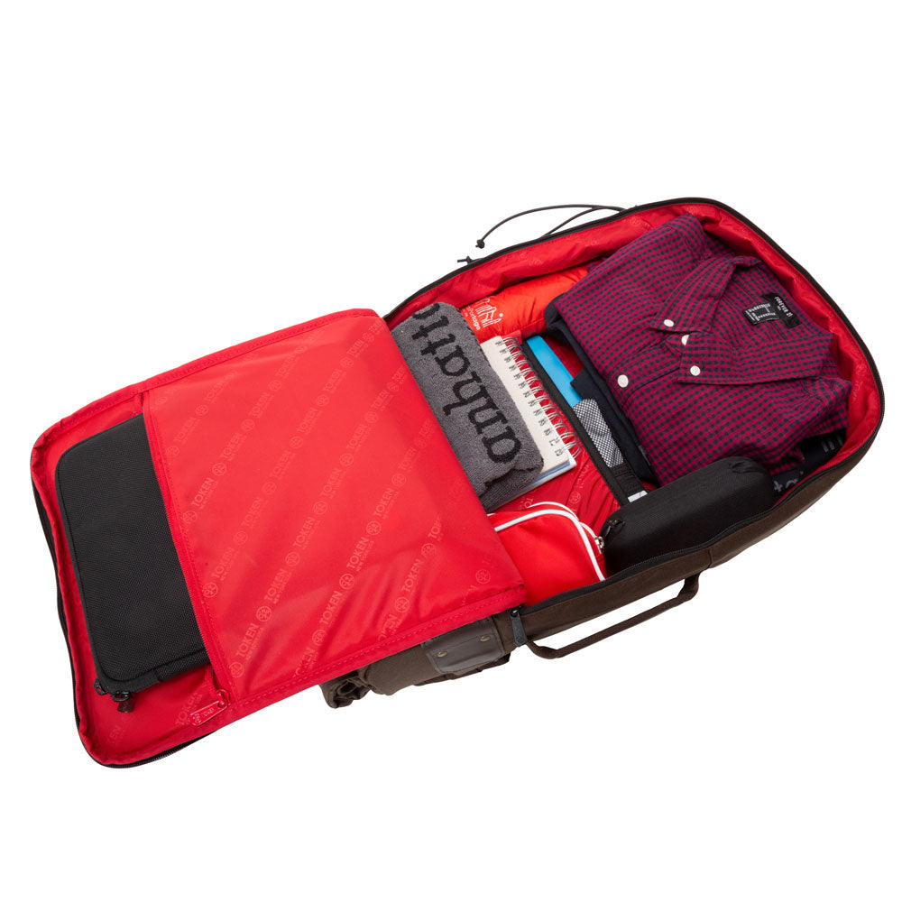 Manhattan Portage Waxed Nylon Dekalb Backpack