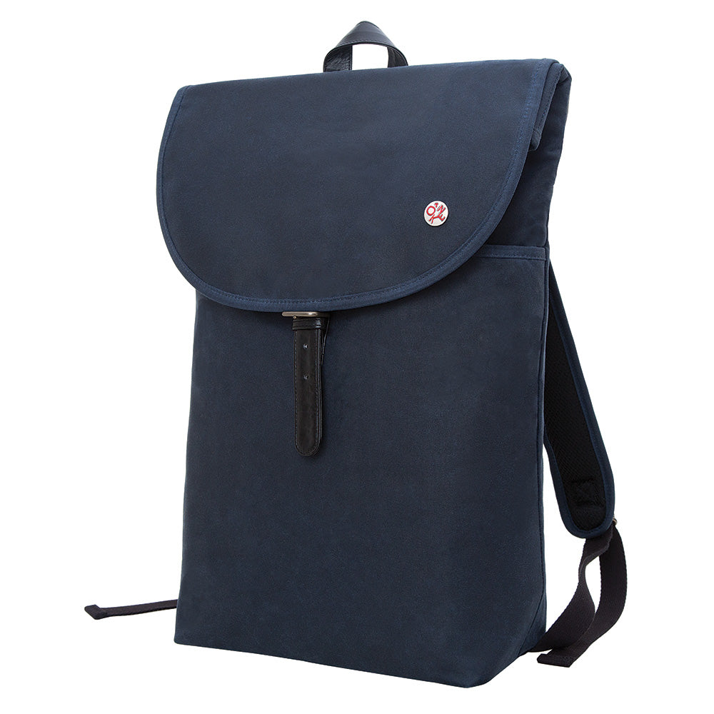 Manhattan Portage Bergen Waxed Backpack (L) Navy