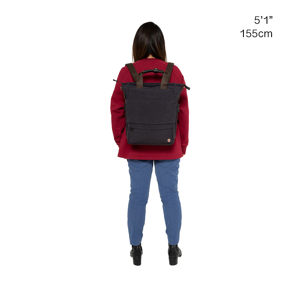 Manhattan Portage Waxed Nylon Fordham Convertible Bag