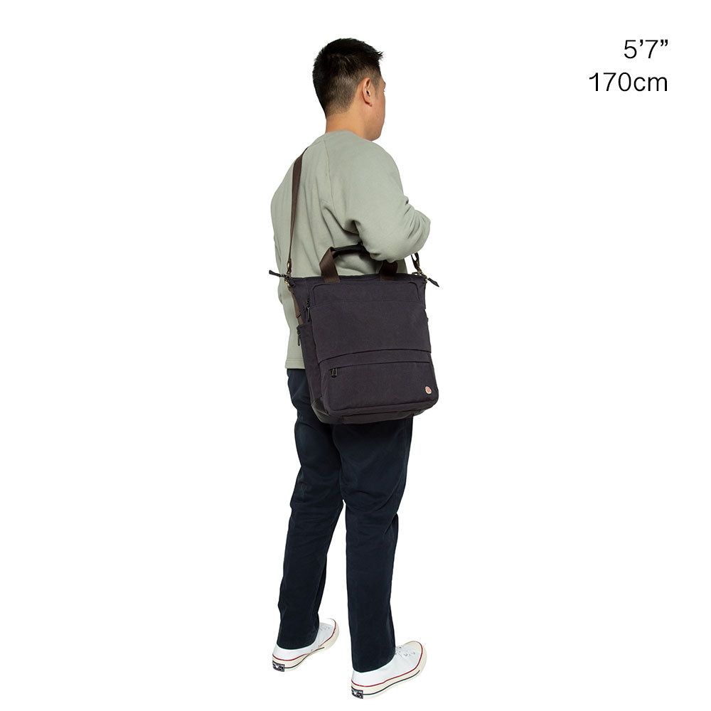 Manhattan Portage Waxed Nylon Fordham Convertible Bag