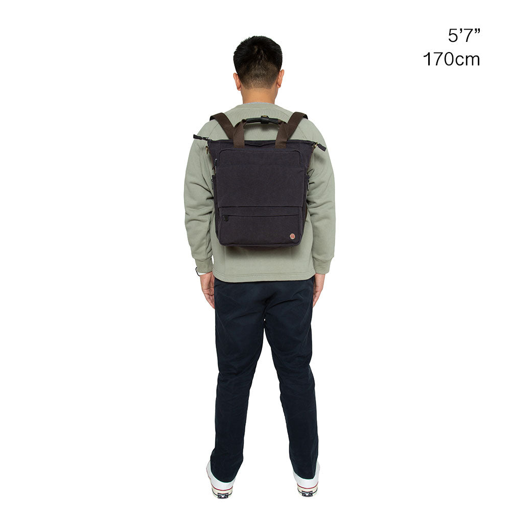 Manhattan Portage Waxed Nylon Fordham Convertible Bag