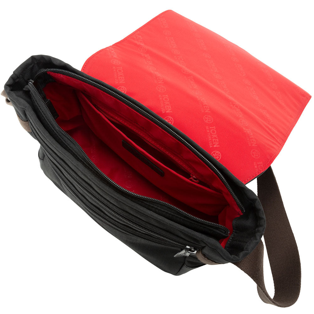 Manhattan Portage Waxed Nylon Rockefeller Shoulder Bag (XS)