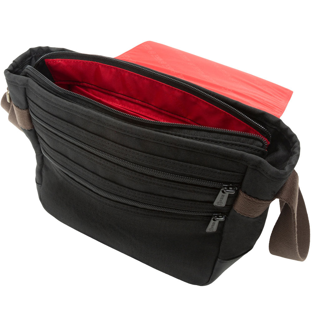 Manhattan Portage Waxed Nylon Rockefeller Shoulder Bag (XS)