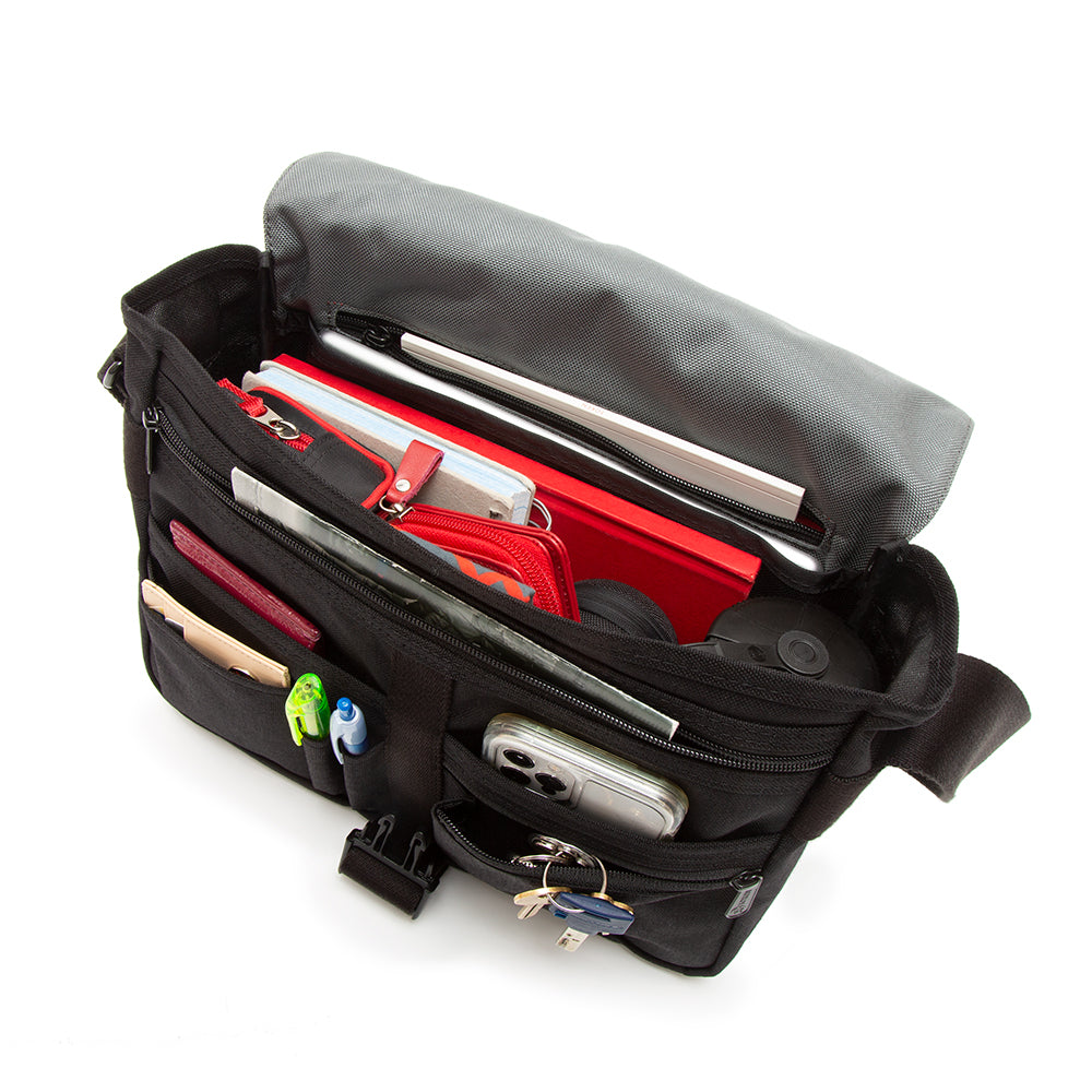 Manhattan Portage Astor Shoulder Bag (S) W/Back Zipper