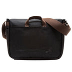 Token Waxed Nylon Whitehall Laptop Bag Black back