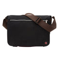Manhattan Portage Waxed Nylon Whitehall Laptop Bag Black
