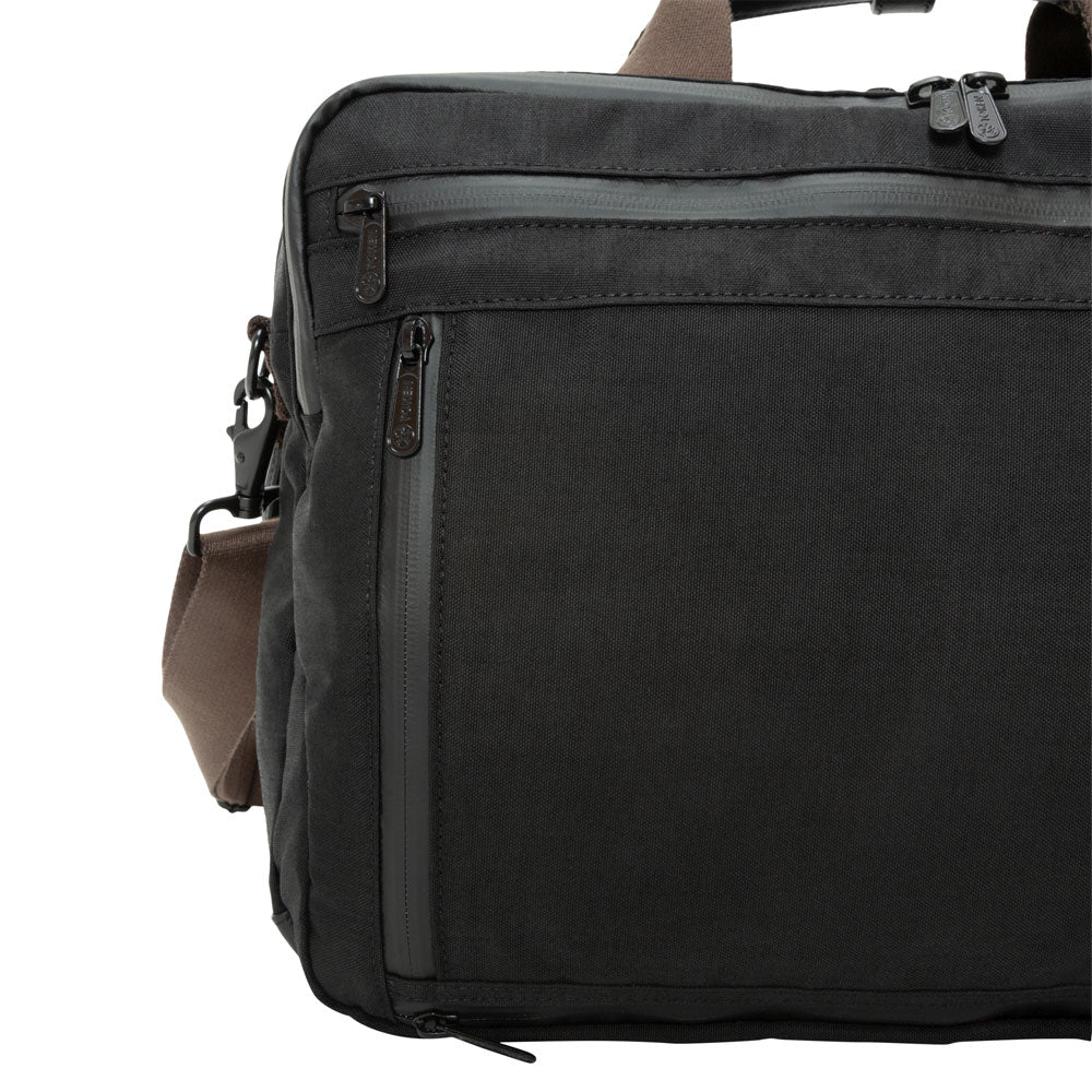 Manhattan Portage Waxed Nylon Saratoga Briefcase
