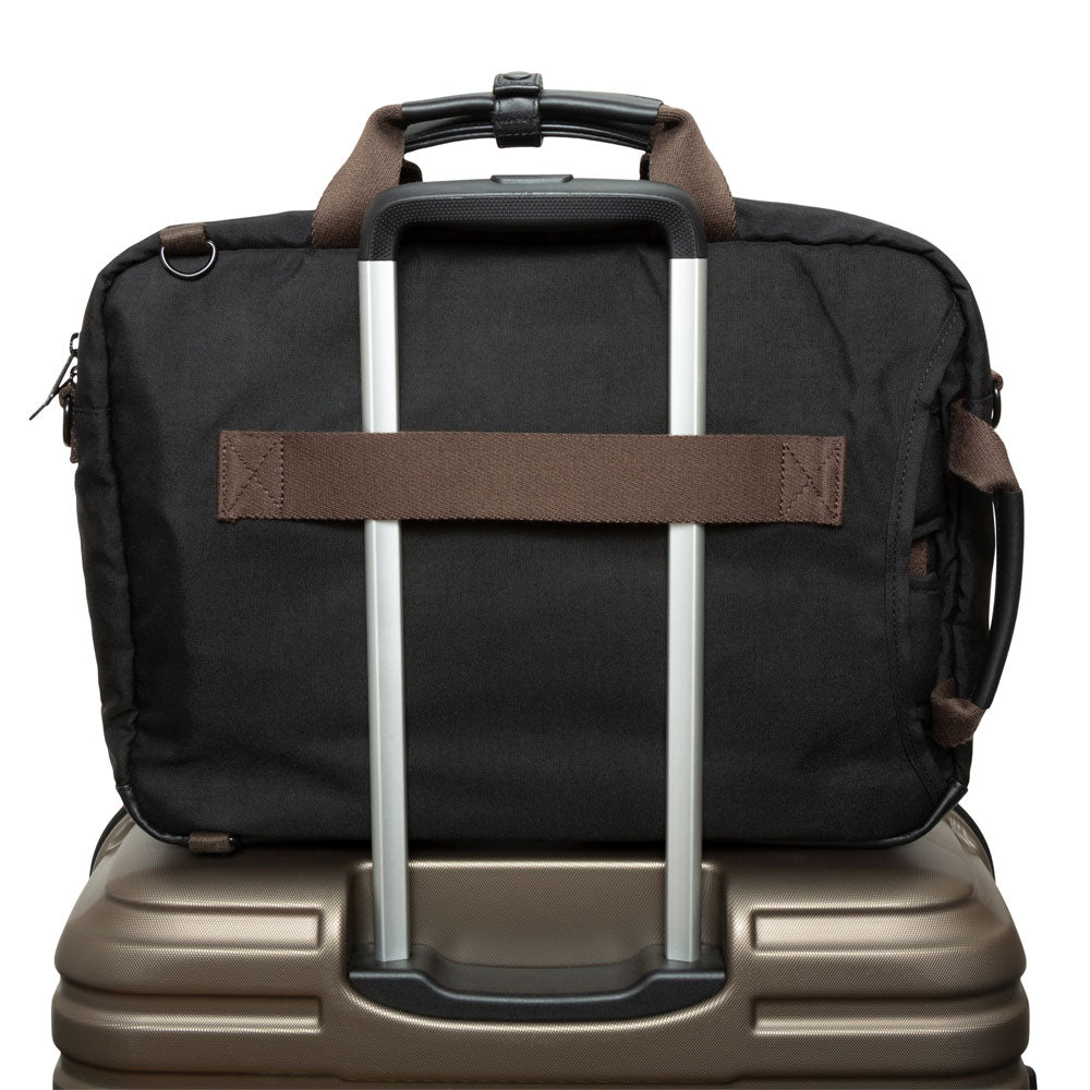 Manhattan Portage Waxed Nylon Saratoga Briefcase