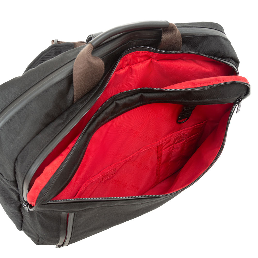 Manhattan Portage Waxed Nylon Saratoga Briefcase