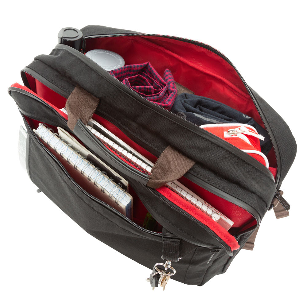 Manhattan Portage Waxed Nylon Saratoga Briefcase