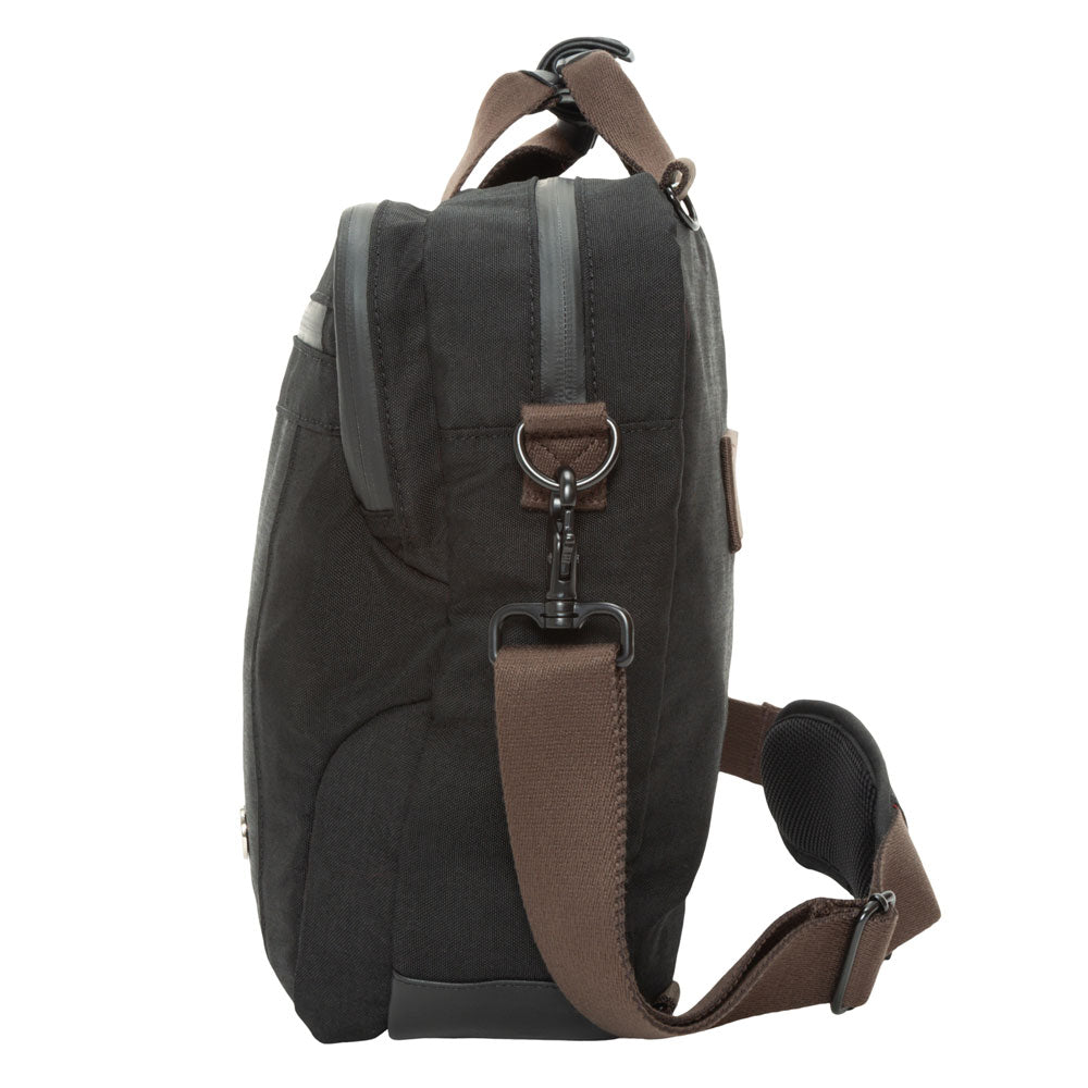 Manhattan Portage Waxed Nylon Saratoga Briefcase