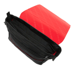 Manhattan Portage Waxed Nylon Sheridan Shoulder Bag (M) W/Back Zipper