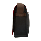 Manhattan Portage Waxed Nylon Sheridan Shoulder Bag (M) W/Back Zipper