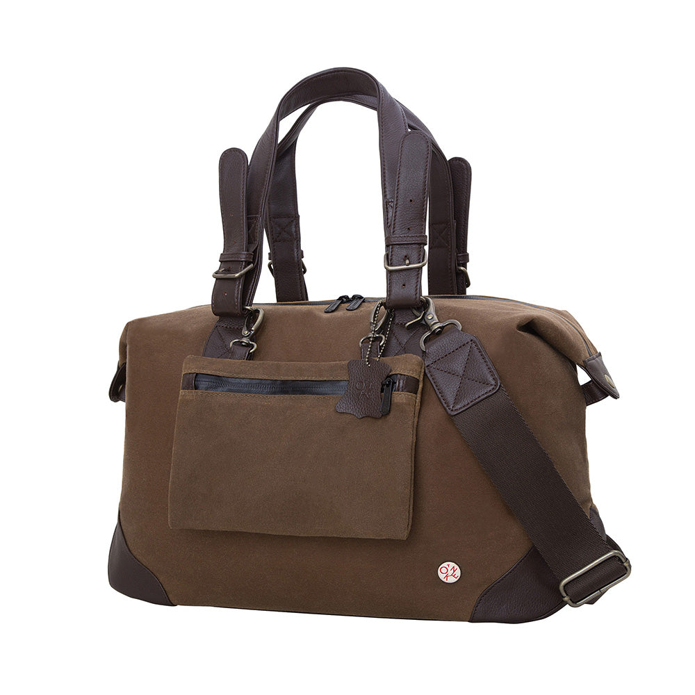 Manhattan Portage Lafayette Waxed Duffel Bag (M) Field Tan