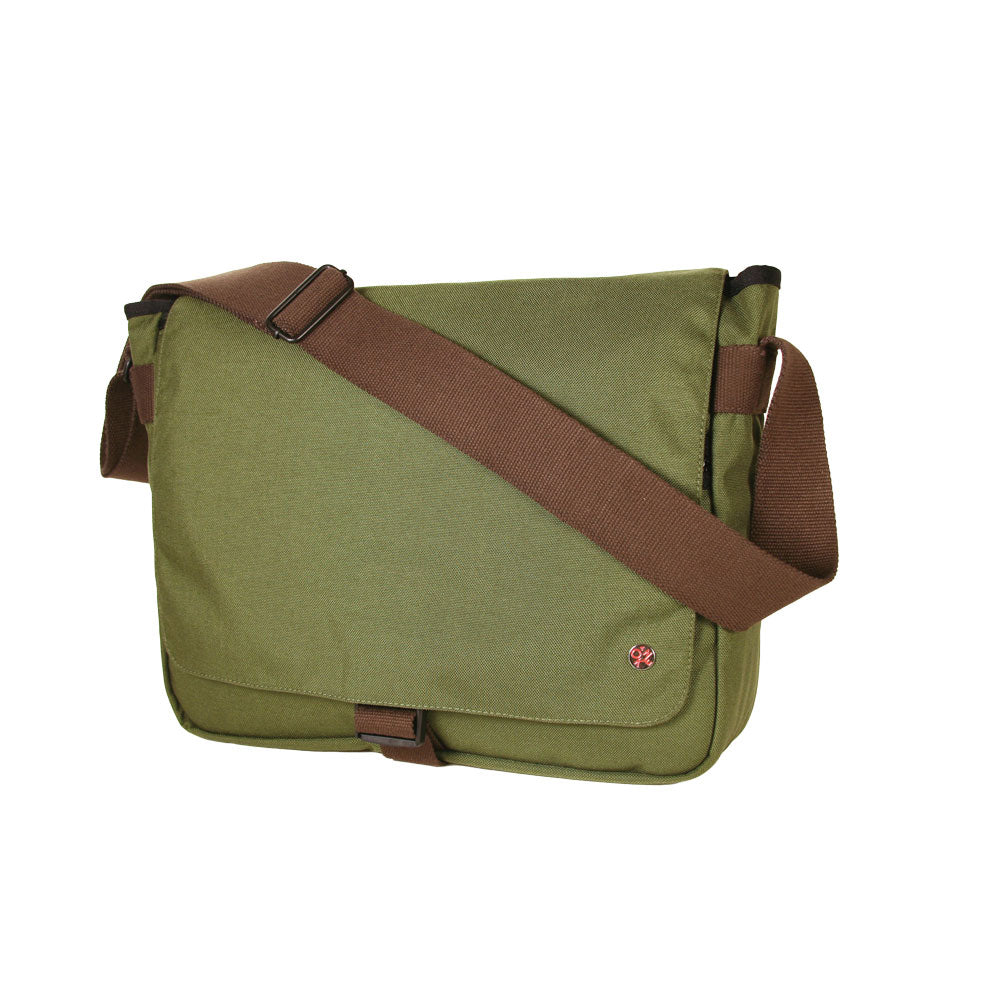 Manhattan Portage Jay Laptop Bag Olive