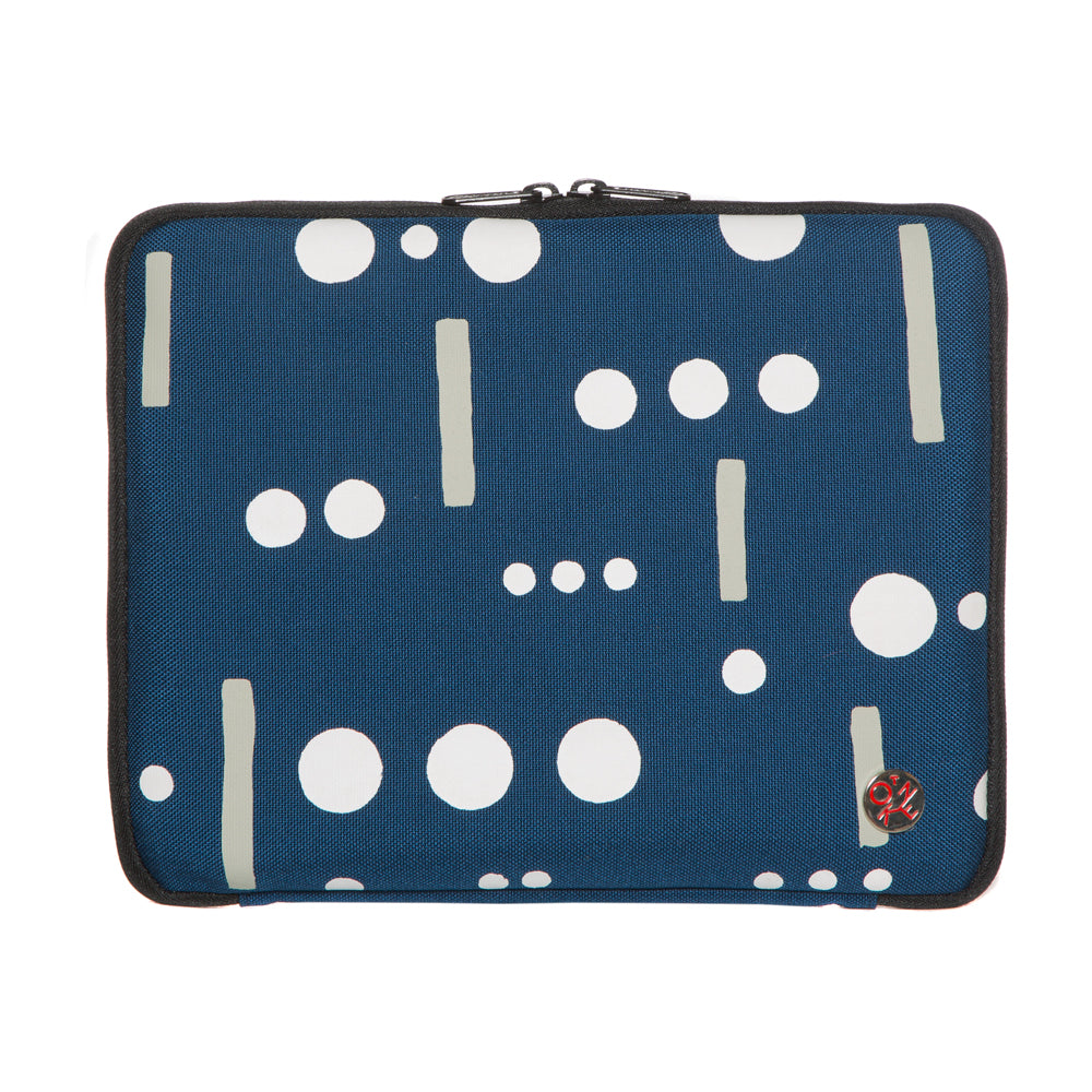 Manhattan Portage Crosstown Ipad Sleeve As NVY WHT