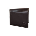 Manhattan Portage West End Leather Wallet Dark Brown
