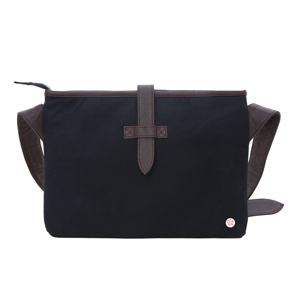 Manhattan Portage Waxed Sterling Shoulder Bag