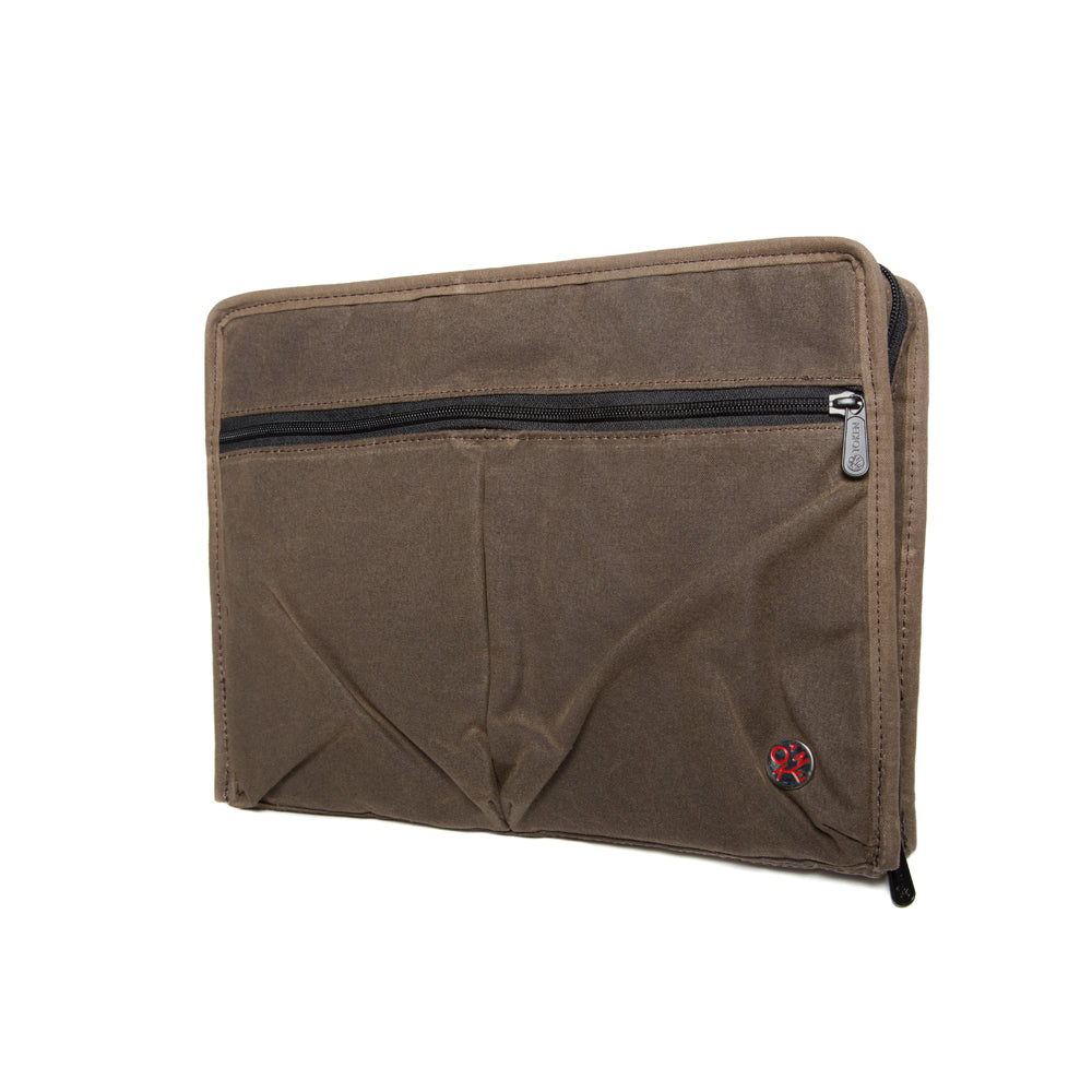 Manhattan Portage Waxed Woodlawn Portfolio Dark Brown
