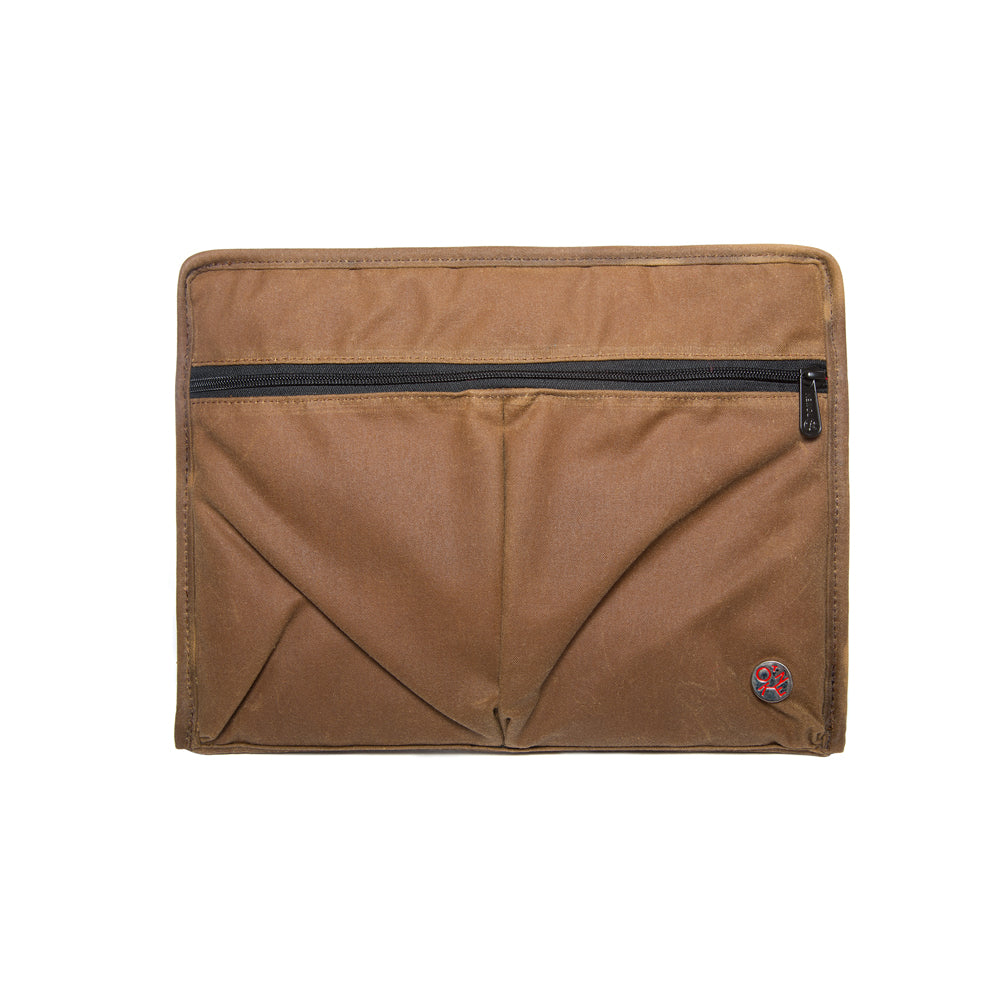 Manhattan Portage Waxed Woodlawn Portfolio Field Tan