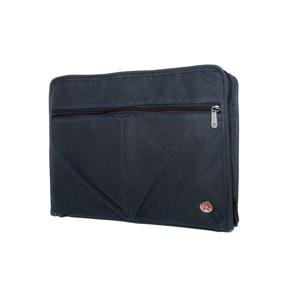 Manhattan Portage Waxed Woodlawn Portfolio Navy