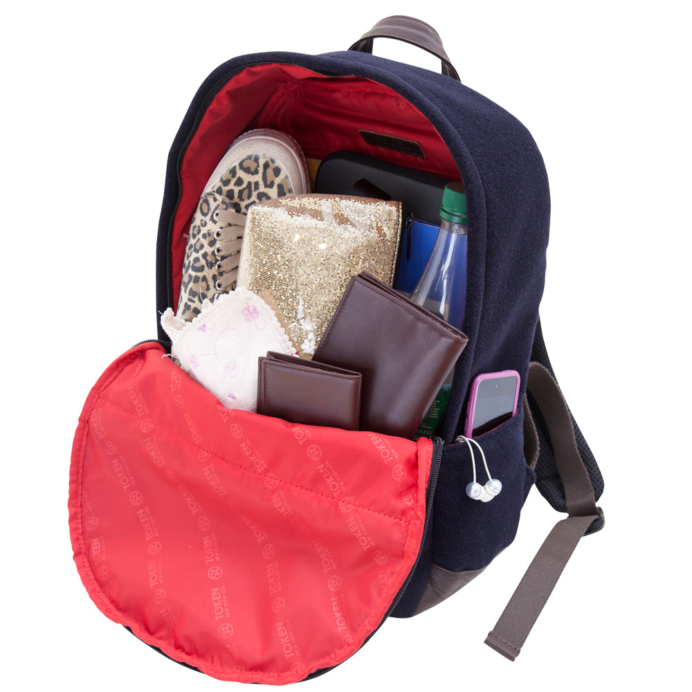 Manhattan Portage University Wool Backpack