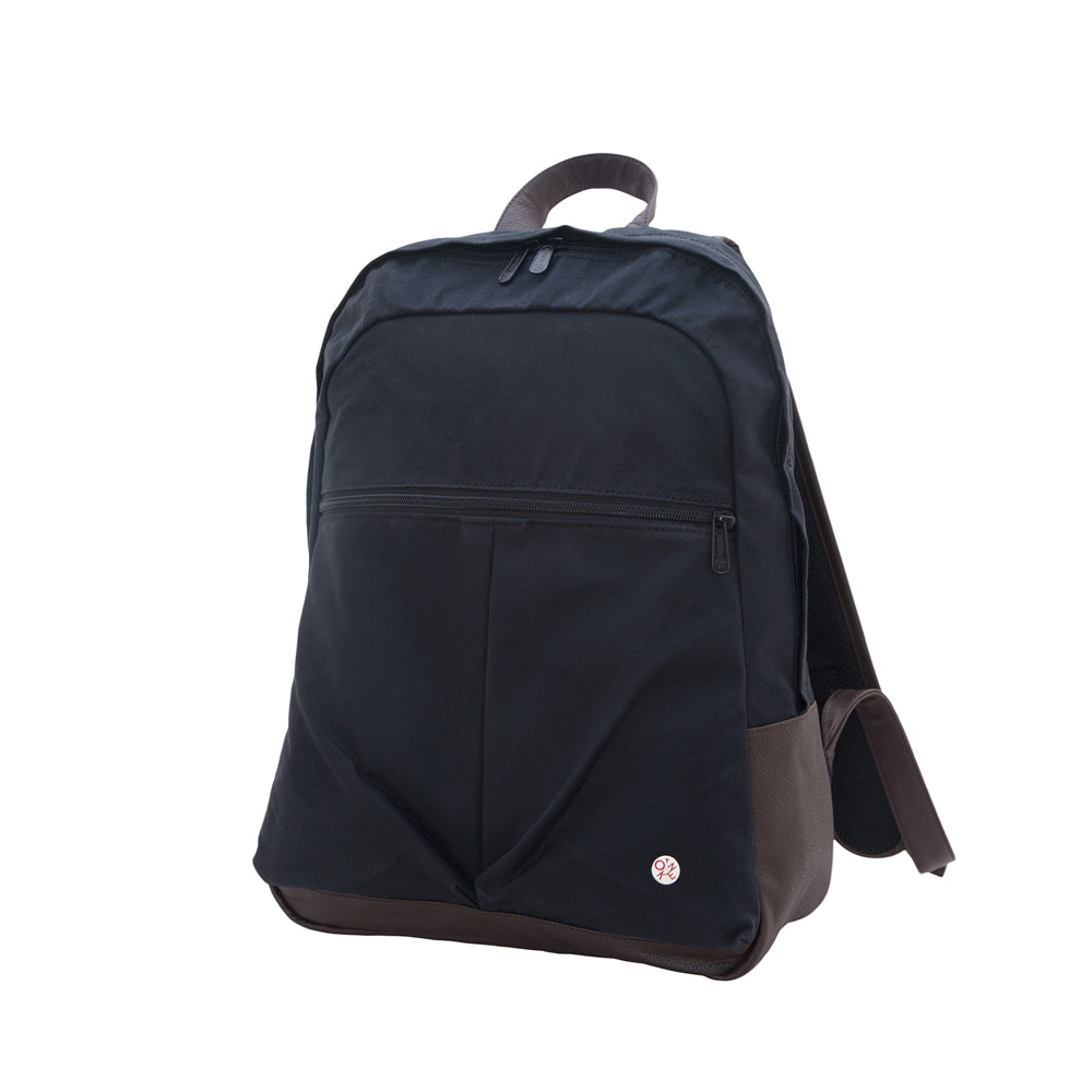 Manhattan Portage Waxed Woodhaven Backpack Black